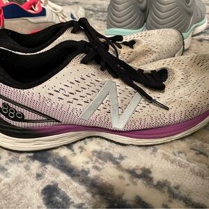 Women’s 880 White/Black/Purple Size 12